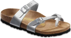 Birkenstock Children's Mayari -Footwear Shop birkenstock childrens mayari silver birko flor 1014178 36458.1644286995