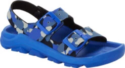 Birkenstock Children's Mogami 11 Birkenstock Children's Mogami -Footwear Shop birkenstock childrens mogami camo ultra blue birko flor 1023616 02999.1686263419