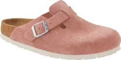 Birkenstock Boston Soft Footbed -Footwear Shop birkenstock unisex boston soft footbed pink clay suede 1023263 40358.1701981943