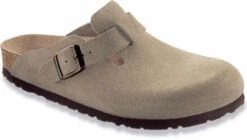 Birkenstock Boston Soft Footbed -Footwear Shop birkenstock women boston soft footbed taupe suede 560773 93090.1701981943