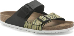 Birkenstock Women's Arizona Split -Footwear Shop birkenstock womens arizona split zebra cork brown black birko flor 1024751 99861.1686262047