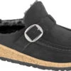 Birkenstock Women's Buckley Shearling -Footwear Shop birkenstock womens buckley shearling black suede 1018126 47642.1668104466