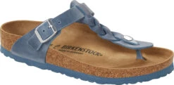 Birkenstock Women's Gizeh Braid -Footwear Shop birkenstock womens gizeh braid dusty blue oiled leather 1021347 49196.1657895495