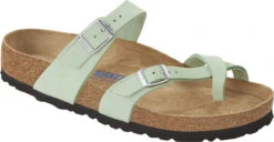 Birkenstock Women's Mayari Soft Footbed 10 Birkenstock Women's Mayari Soft Footbed -Footwear Shop birkenstock womens mayari soft footbed matcha nubuck leather 1023956 84422.1686306981