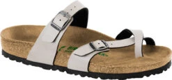 Birkenstock Women's Mayari Vegan -Footwear Shop birkenstock womens mayari vegan stone pull up birko flor 1009990 79454.1657899283
