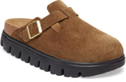 Birkenstock Women's Papillio Boston Chunky -Footwear Shop birkenstock womens papillio boston chunky dark tea suede 1028402 25558.1717791816