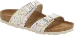 Birkenstock Women's Sydney Vegan 9 Birkenstock Women's Sydney Vegan -Footwear Shop birkenstock womens sydney vegan watercolor flower white 1018603 18258.1657897981