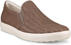 ECCO Women's Soft 7 Woven II Slip-On -Footwear Shop ecco womens soft 7 woven ii slip on taupe 47011301674 19649.1702004511