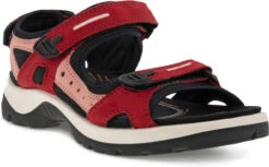 ECCO Women's Yucatan Sandal -Footwear Shop ecco womens yucatan sandal chili red damask rose 06956360423 39775.1687214227