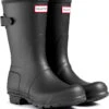 Hunter Women's Original Short Back Adjustable Rain Boot -Footwear Shop hunter womens original short back adjustable rain boot black wfs1013rma blk 59039.1574826255