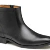 Johnston & Murphy Lewis Zip Boot -Footwear Shop johnston murphy mens lewis zip boot black full grain 20 4211 52884.1664813103
