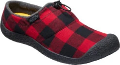 Keen Men's Howser III Slide -Footwear Shop keen mens howser 3 slide red plaid black 1025553 70829.1662097183