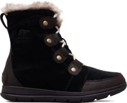 Sorel Women's Sorel Explorer Joan -Footwear Shop sorel womens explorer joan black dark stone 1808061010 43483.1603235148