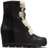 Sorel Women's Joan Of Arctic Wedge II Shearling 1 Sorel Women's Joan Of Arctic Wedge II Shearling -Footwear Shop sorel womens joan of arctic wedge 2 shearling black 1877081010 38660.1603237277