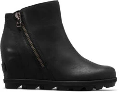 Sorel Women's Joan Of Arctic Wedge II Zip -Footwear Shop sorel womens joan of arctic wedge 2 zip black 1870231010 23539.1603280079