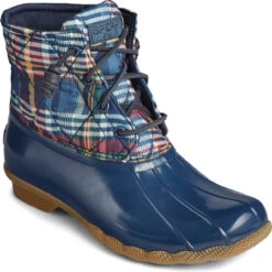 Sperry Women's Saltwater Quilted Nylon -Footwear Shop sperry womens saltwater quilted nylon plaid multi sts85533 92870.1605548913