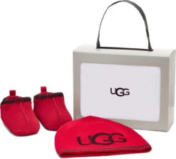 UGG Baby Tasman And UGG Beanie -Footwear Shop ugg childrens infants baby tasman beanie samba red 1133630i sbr 09851.1700620663