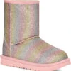 UGG Kids Classic II Glitter -Footwear Shop ugg childrens kids classic 2 glitter metallic rainbow 1130784k mrnbw 79154.1660063777