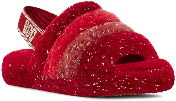 UGG Kids Fluff Yeah Metallic Sparkle 3 UGG Kids Fluff Yeah Metallic Sparkle