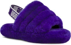 UGG Kids Fluff Yeah Slide 28 UGG Kids Fluff Yeah Slide -Footwear Shop ugg childrens kids fluff yeah slide violet night 1098494k vngh 28977.1647038454