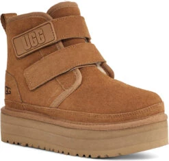 UGG Kids Neumel Platform -Footwear Shop ugg childrens kids neumel platform chestnut 1130776k che 50876.1661534459
