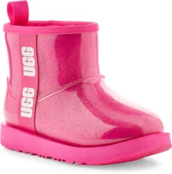 UGG Big Kids Classic Clear Mini II 15 UGG Big Kids Classic Clear Mini II -Footwear Shop ugg kids classic clear mini 2 rock rose 1112386k rcr 33767.1656432984