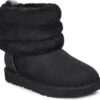 UGG Kids Fluff Mini Quilted 2 UGG Kids Fluff Mini Quilted -Footwear Shop ugg kids fluff mini quilted black 1103612k blk 46687.1603813195