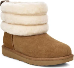 UGG Kids Fluff Mini Quilted 8 UGG Kids Fluff Mini Quilted -Footwear Shop ugg kids fluff mini quilted chestnut 1103612k che 28948.1603813196