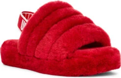 UGG Kids Fluff Yeah Slide 25 UGG Kids Fluff Yeah Slide -Footwear Shop ugg kids fluff yeah slide ribbon red 1098494k rbrd 51555.1647038453