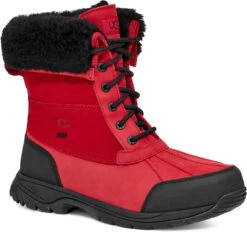 UGG Men's Butte -Footwear Shop ugg mens butte samba red black 1130809 srbck 45792.1667486529