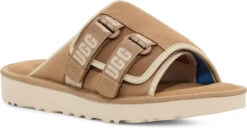 UGG Men's Goldencoast Strap Slide -Footwear Shop ugg mens goldencoast strap slide sand santorini 1142730 ssnt 69510.1696305438