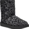 UGG Women's Classic Short Chunky Sequin -Footwear Shop ugg womens classic short chunky sequin black 1130650 blk 06891.1666877464