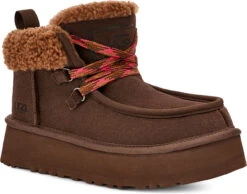 UGG Women's Funkarra Cabin Cuff -Footwear Shop ugg womens funkarra cabin cuff burnt cedar 1143954 bcdr 55832.1696293307